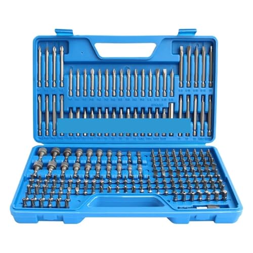 208-teilis Schraubendreher-Bit-Set, Mini-Schraubendreher, Chrom-Vanadium-Stahl-Bits, Reparaturwerkzeu mit mehreren von Schraubendreher-Bits von YQVEOT