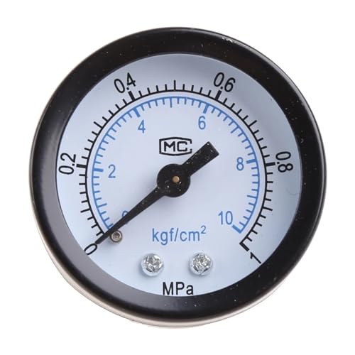 Manometer Mini-Niederdruckmessgerät 1/8" rückseitig montiertes Messgerät mit Metallrahmen for die Industrie Manometer Mini-Niederdruckmessgerät 1/8" rückseitig montiertes Messgerät mit Metallrahmen for die Industrie von YQVEOT