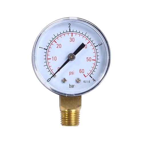Manometer Mini-Vakuum-Manometer BlkSteel 1/4 Center Back -30HG/0PSI Drucktester Messgeräte Werkzeuge Manometer Mini-Vakuum-Manometer BlkSteel 1/4 Center Back -30HG/0PSI Drucktester Messgeräte Werkzeuge von YQVEOT