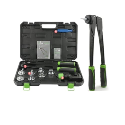 Rohraufweiter Hydraulischer Rohraufweiter ST-300A Klimaanlagen-Kupferrohraufweiter ST-100A Werkzeug zur Wartung von Kälteanlagen mit becherförmiger Öffnung(Leverage 9.52-28.6) von YQVEOT