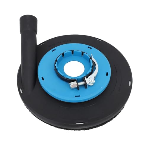 YQVEOT Absaughaube für Winkelschleifer, 9-Zoll-Winkelschleifer-schutzhaube, Oberflächenschleif-schutzhaube for 230 mm 9-Zoll-Winkelschleifer, Blau/Schwarz, B 230L für Winkelschleifer YQVEOT Absaughaube für Winkelschleifer, 9-Zoll-Winkelschleifer-schutzhaube, Oberflächenschleif-schutzhaube for 230 mm 9-Zoll-Winkelschleifer, Blau/Schwarz, B 230L für Winkelschleifer von YQVEOT