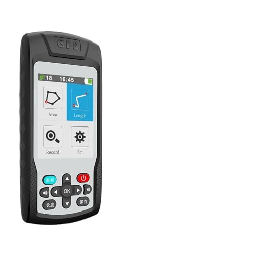 YQVEOT Entfernungsmesser, Tragbares GPS-Navigationsmessrät for Ländliche Biete, GPS-Landmessrät, Unterstützt Messunn In Der Luft Oder Zu Fuß(8061) von YQVEOT