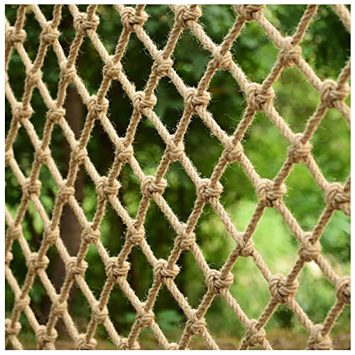 YQWUIJS Sicherheitsnetz Schutzseilnetz Handgewebtes Sicherheitsnetz mit 10cm Maschenweite und 6mm Seilstärke 9x10m YQWUIJS Sicherheitsnetz Schutzseilnetz Handgewebtes Sicherheitsnetz mit 10cm Maschenweite und 6mm Seilstärke 9x10m von YQWUIJS