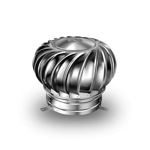 100mm（3.94in）~600mm（23.62 In）Edelstahl-Dachhaube, Kaminrohr Abdeckung, LüFtungsabdeckungen, Geeignet FüR Industrieanlagen, Landwirtschaftliche Betriebe Und Wohngebiete(600mm[ 23.62 in ]) von YQYHNB