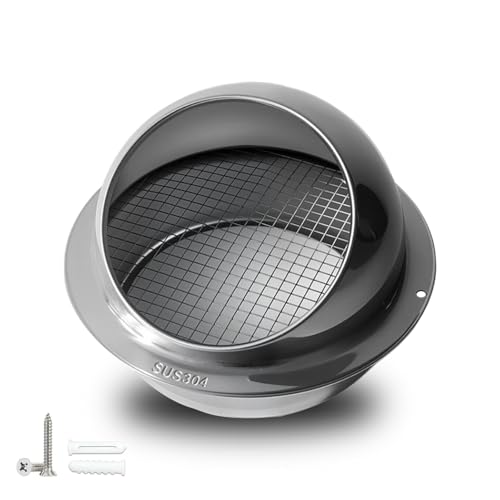60mm(2.36in)~300mm(11.8in) LüFtungsabdeckung, BelüFtungsgitter, Abluftgitter Edelstahl, Geeignet FüR Zuhause, BüRo, Lager, GeschäFt, BelüFtung(60mm(2.36in)) von YQYHNB