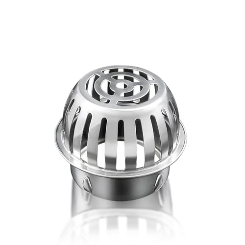 90mm Edelstahl Bodenablauf Rund, Abnehmbarer Bodenablauf, Anti Blockier Balkon BodenablauF, BodenablauF FüR Den AußEnbereich FüR Garten Abflussrohre Auspuffrohre Dachbalkon(201 material,90mm(3.5in)) 90mm Edelstahl Bodenablauf Rund, Abnehmbarer Bodenablauf, Anti Blockier Balkon BodenablauF, BodenablauF FüR Den AußEnbereich FüR Garten Abflussrohre Auspuffrohre Dachbalkon(201 material,90mm(3.5in)) von YQYHNB