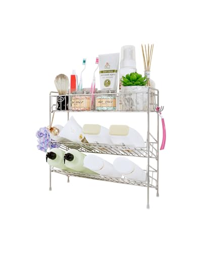 YQh Badezimmer-Organizer mit 3 Ebenen, Duschaufbewahrung, Eck-Duschregal, Duschablage, Edelstahl-Material, langlebig und rostfrei YQh Badezimmer-Organizer mit 3 Ebenen, Duschaufbewahrung, Eck-Duschregal, Duschablage, Edelstahl-Material, langlebig und rostfrei von YQh