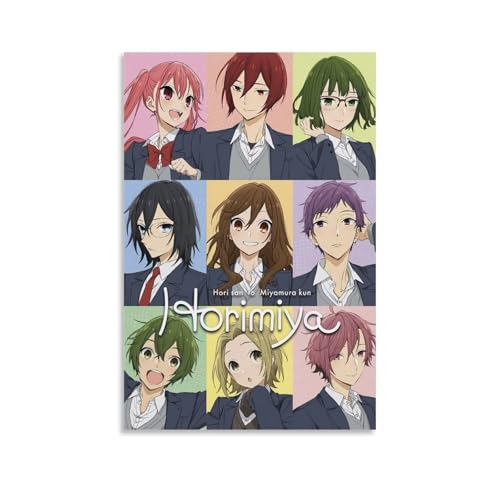 YRAEYWAER Horimiya (1) Poster, ästhetisches Dekor, Wohnzimmer, modern, Familienschlafzimmer, Schlafzimmer, Wohnzimmer, Wandkunst, Dekoration, Poster, 30 x 45 cm, ungerahmt, 11 von YRAEYWAER