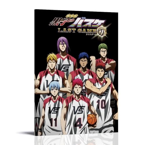 YRAEYWAER Kuroko's Basketball (5) Poster, ästhetische Dekoration, Wohnzimmer, modern, Familie, Schlafzimmer, Wohnzimmer, Wandkunst, Dekoration, Poster, 20 x 30 cm, Rahmenstil von YRAEYWAER