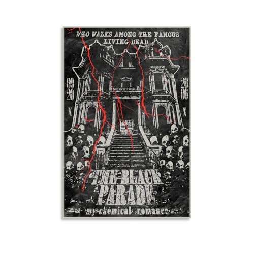 YRAEYWAER My Chemical Romance Poster, ästhetische Dekoration, Wohnzimmer, Wohnzimmer, Wandkunst, Dekoration, Poster, 30 x 45 cm, ungerahmter Stil YRAEYWAER My Chemical Romance Poster, ästhetische Dekoration, Wohnzimmer, Wohnzimmer, Wandkunst, Dekoration, Poster, 30 x 45 cm, ungerahmter Stil von YRAEYWAER