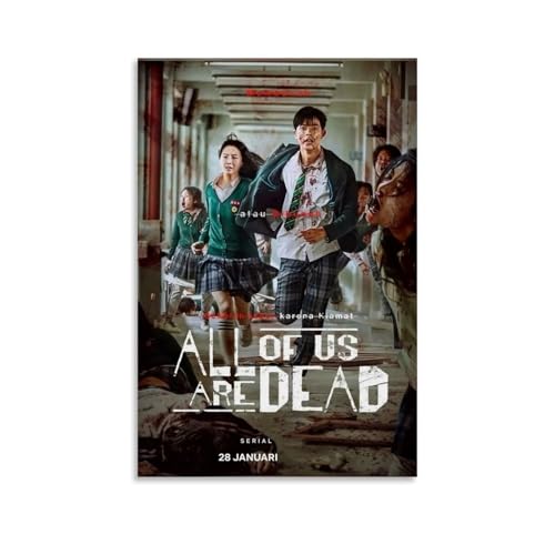 YRAEYWAER Poster "All of Us Are Dead", ästhetische Dekoration, Wohnzimmer, Wohnzimmer, Wandkunst, Dekoration, Poster, 30 x 45 cm, ungerahmter Stil YRAEYWAER Poster "All of Us Are Dead", ästhetische Dekoration, Wohnzimmer, Wohnzimmer, Wandkunst, Dekoration, Poster, 30 x 45 cm, ungerahmter Stil von YRAEYWAER