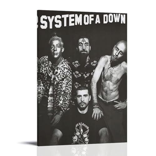 YRAEYWAER Poster "System of A Down", ästhetische Dekoration, Wohnzimmer, Wohnzimmer, Wandkunst, Dekoration, Poster, 30 x 45 cm, Rahmenstil YRAEYWAER Poster "System of A Down", ästhetische Dekoration, Wohnzimmer, Wohnzimmer, Wandkunst, Dekoration, Poster, 30 x 45 cm, Rahmenstil von YRAEYWAER