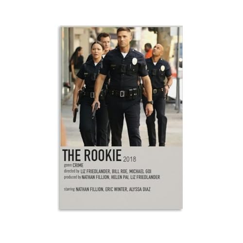 YRAEYWAER Poster "The Rookie 5,125.7 cm, ästhetische Dekoration, Wohnzimmer, Wohnzimmer, Wandkunst, Poster, 50 x 75 cm, ungerahmter Stil YRAEYWAER Poster "The Rookie 5,125.7 cm, ästhetische Dekoration, Wohnzimmer, Wohnzimmer, Wandkunst, Poster, 50 x 75 cm, ungerahmter Stil von YRAEYWAER