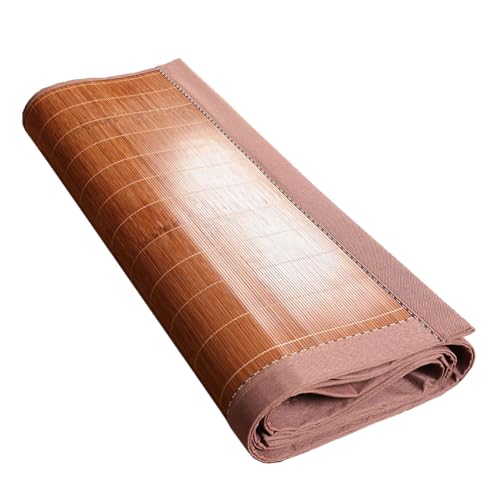 YRCHang Sommer Schlafmatte Bambus, Faltbare Sommer Kühlung Schlafmatte mit Kissenbezug, EIS Seide Mat Sommer Studenten Schlafsaal(Color:90CMX190CM) von YRCHang