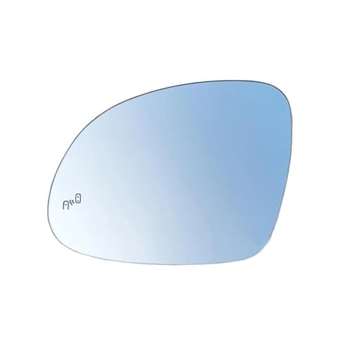 YRCTHEK Ersatz für Sharan 2012-2019 Flügel Spiegelglas,Umkehrlinse Rückfahrglas Spiegel mit Heizfunktion/Spiegelglas Links Rechts mit Trägerplatte Toter-Winkel-Assistent,Left von YRCTHEK