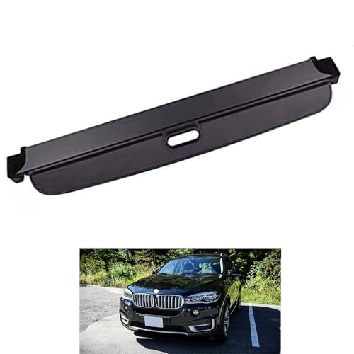 YRCTHEK für BMW X5 F15 2014-2019 Auto Laderaumabdeckung Kofferraum Kofferraum Schutz Abdeckung Laderaumabdeckung,Auto Laderaumabdeckung Kofferraumabdeckung Rollo,A von YRCTHEK
