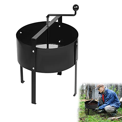 YRHome Drehbarer Bodensieb Ø 40 x 56 cm Handkurbelsieb Gartensieb Manuell Kompostsieb Sandsieb Schmutz-Kompost-Sieb Erdsieb Durchwurfsieb Siebmaschine mit Netz-Siebpfanne und Griff Feinkompostsieb YRHome Drehbarer Bodensieb Ø 40 x 56 cm Handkurbelsieb Gartensieb Manuell Kompostsieb Sandsieb Schmutz-Kompost-Sieb Erdsieb Durchwurfsieb Siebmaschine mit Netz-Siebpfanne und Griff Feinkompostsieb von YRHome