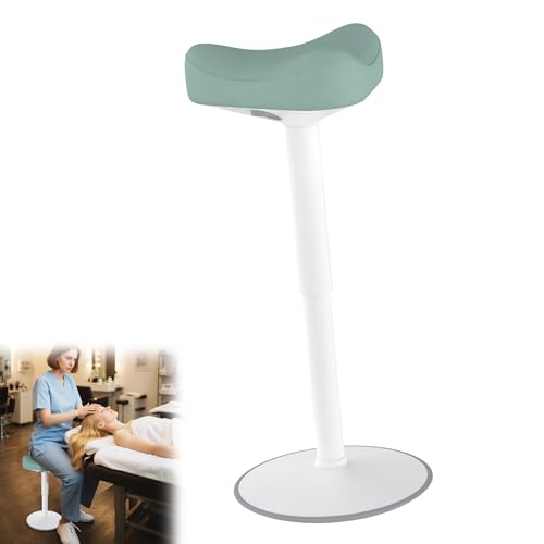 YRHome Hocker Bürohocker Ergonomischer Hocker Stehhocker Wackelhocker Arbeitshocker Schreibtischstuhl 360° drehbarer, Höhenverstellung 57-82cm für Zuhause und im Büro, Grün von YRHome