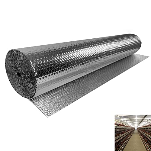 YRHome Isolierfolie Dämmfolie Heizkörper reflexionsfolie Isolierfolie heizung Haus Thermofolie Fenster für Kälteschutz Isolierungsfolie Wärmedämmung für Camping Pool Auto (1x10m - 10㎡) von YRHome