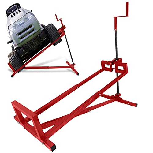 YRHome Rasentraktorheber 400 kg Rasentraktor Hebevorrichtung Hebebühne Aufsitzmäher 45° Neigungswinkel verstellbar Rasentraktor-Heber Reinigungshilfe Rasenmäher Lifter für Mäher-Traktor Rasenmäher YRHome Rasentraktorheber 400 kg Rasentraktor Hebevorrichtung Hebebühne Aufsitzmäher 45° Neigungswinkel verstellbar Rasentraktor-Heber Reinigungshilfe Rasenmäher Lifter für Mäher-Traktor Rasenmäher von YRHome
