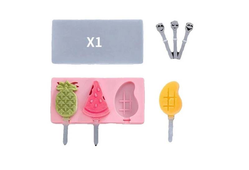 YRIIOMO Eisform Kreative Eisformen Set aus Silikon mit vielseitigen Designs – Perfekt, (für selbstgemachte Desserts und Eiscreme, geeignet für Kinder ab 3) von YRIIOMO