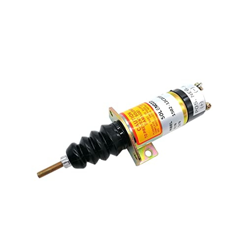 12V 3050692 1502-12C2U1B2S1A Abschaltmagnetventil Kompatibel mit Woodward 1500-2013 von YRNFOKOU