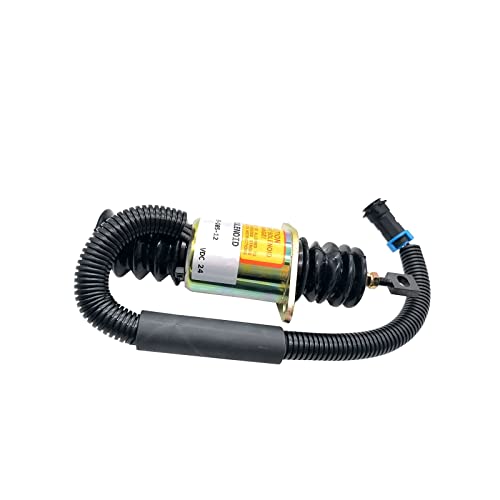 24V D59-105-12 Abschaltmagnetventil Kompatibel mit Shangchai D6114 Bagger 951 953 Lader von YRNFOKOU