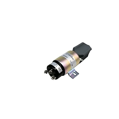 3824674 1751-2467 24-V-Stopp-Magnetventil, kompatibel mit Caterpillar CAT E120B E200B E312 E320 E320B Bagger von YRNFOKOU