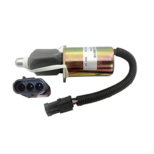 3921978 Elektrische Teile Flammendurchbruch-Magnetventil Kompatibel mit Bagger 6CT Stopp-Magnetventil 12 V von YRNFOKOU