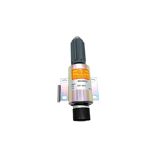 437-2617 24-V-Stopp-Magnetventil, passend for Perkins 4006 4008 4012 von YRNFOKOU