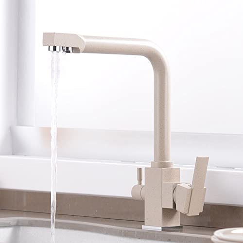 Batterie, 3 Wege Küchenarmatur 3 Wege Wasserfilter Wasserhahn Trinkwassermischarmaturen Trinkwasser Wasserfilter Trinkwasser Küchenspüle Wasserhahn / D/Single Mode Stabilize von YRPEVFGAS