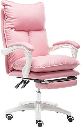 Bürostühle Stühle Computer-Arbeitsstuhl, Sitzender Spielsessel mit Rückenlehne zu Hause, ausziehbarer Drehstuhl für Boss Büro (Spielsessel) Stabilize von YRPEVFGAS