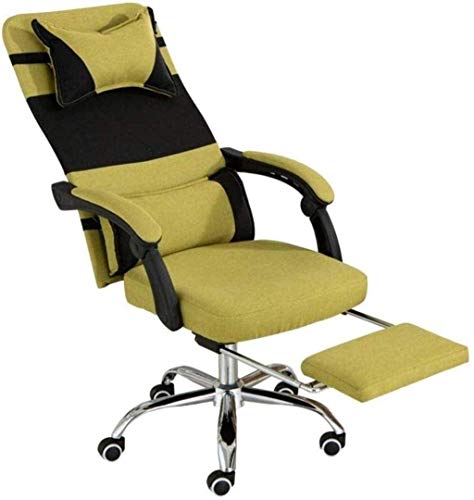 Bürostuhl Spielstuhl Drehstuhl, High Back Office Task Computerstuhl Mesh einstellbar Ergonomisch (Stuhl) (G) Stabilize von YRPEVFGAS