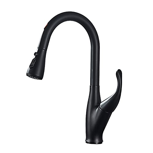 Herausziehbare Touch-Control-Smart-Küchenspüle-Wasserhähne, mattschwarze Touch-Sensor-Küchenarmaturen, empfindliche Smart-Wasserhahn-Mischbatterie Stabilize von YRPEVFGAS
