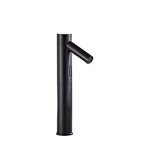Wasserhahn-Sensor-Wasserhähne für Waschbecken, automatische Sensor-Wasserhähne für Badezimmer-Waschbecken, Mischbatterie, berührungsloser Wasserhahn, hohe Waschtisch-Wasserhähne, Kaltwasserhahn Wasserhahn-Sensor-Wasserhähne für Waschbecken, automatische Sensor-Wasserhähne für Badezimmer-Waschbecken, Mischbatterie, berührungsloser Wasserhahn, hohe Waschtisch-Wasserhähne, Kaltwasserhahn von YRPEVFGAS