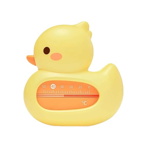 Badethermometer, Schwimmendes Badethermometer Ente Sicherheit Baby Badethermometer Badewanne Thermometer Für Wassertemperatur Messen Sicheres Baden, 10x10x4.5cm von YRTUOP