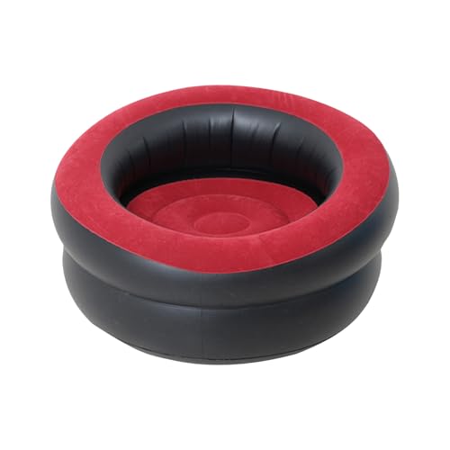 YRTUOP Aufblasbarer Sessel - Aufblasbarer Couchsessel - Tragbarer Flockbezug Outdoor Möbel Für Garten Terrasse Camping Innenbereiche Wohnzimmer Schlafzimmer von YRTUOP