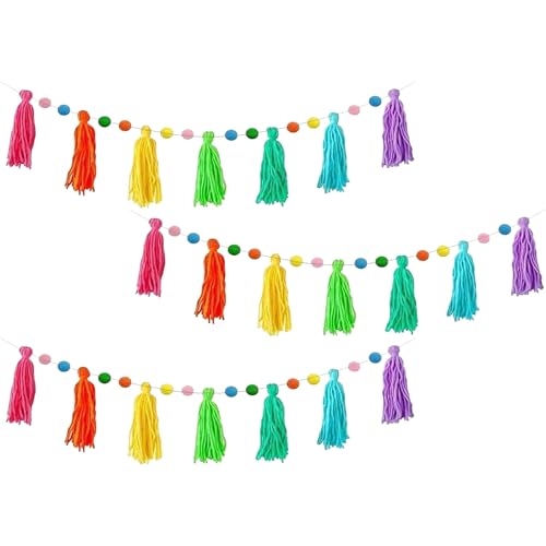 YRTUOP Boho Girlande,Bunte Boho Girlande Dekoration - Party Deko Für Weihnachten Fotografie Schule Pinnwand Kinderzimmer Decke - Wand Tür Schule Bibliothek YRTUOP Boho Girlande,Bunte Boho Girlande Dekoration - Party Deko Für Weihnachten Fotografie Schule Pinnwand Kinderzimmer Decke - Wand Tür Schule Bibliothek von YRTUOP