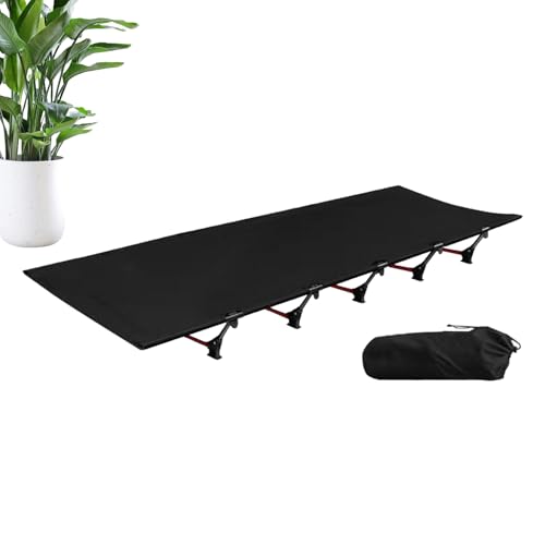 YRTUOP Campingbett,Klappbett Für Camping | Liege Unterstützung Leicht Reise Zuhause Kurzzeitruhe Gast Rucksackreisen Wandern Outdoor von YRTUOP