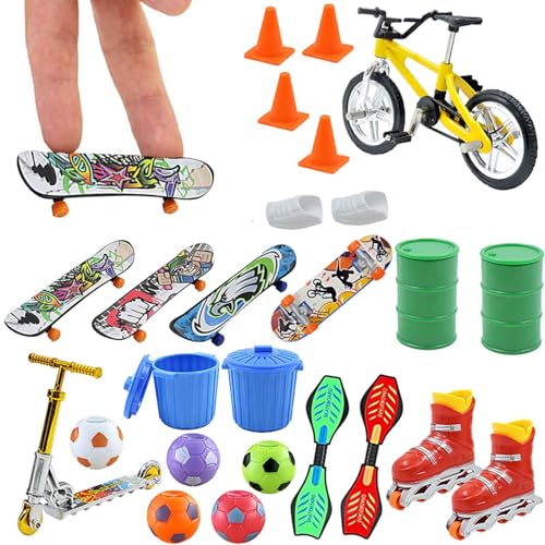 YRTUOP Christmas Toys Countdown Kalender | 24 Weihnachts Fingerspielzeug Countdown Kalender,Kreative Entspannung Fingerspiel Spaß für Erwachsene Jugendliche Kinder Freunde,Eltern Kind Interaktion von YRTUOP