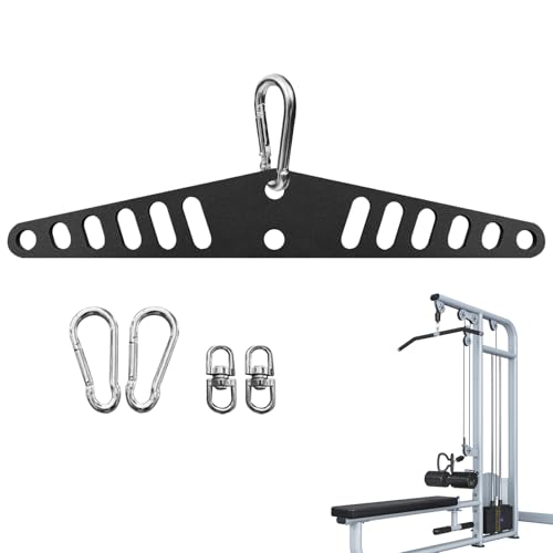 YRTUOP Kabel-Workout-Aufsatz, Pull-Down-System-Anschluss – robuster Multi-Loch-Pulldown-Maschinenanschluss für Tür, Wand, Fitnessstudio, Workout YRTUOP Kabel-Workout-Aufsatz, Pull-Down-System-Anschluss – robuster Multi-Loch-Pulldown-Maschinenanschluss für Tür, Wand, Fitnessstudio, Workout von YRTUOP