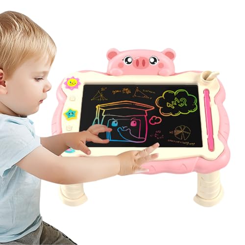 YRTUOP LCD Schreibtafeln | Kinder Maltafel - Tragbare Kunstmaterialien Für Kinder, Wiederbeschreibbare LCD Schreibtafel Mit Ständer Für Handschriftübungen von YRTUOP