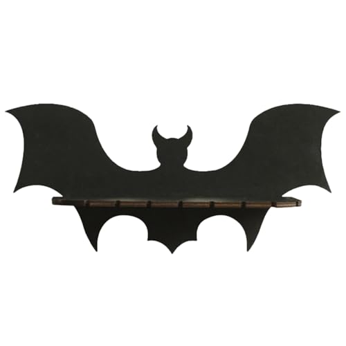 YRTUOP Schwebendes, Gothic - Ästhetisches Kristallaus Holz,Gruselige Heimation, tragende Badezimmere für Halloween-Zuhause, Wohnzimmer von YRTUOP