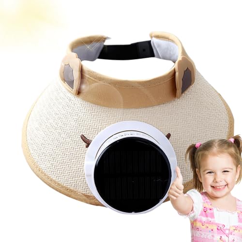 YRTUOP SonnenMit Ventilator,Breitkrempiger Solar Ventilator - Kühlendes Visier Tragbare 3-Stufen Einstellung Für Garten Wandern Angeln Camping Radfahren Yoga Urlaub Pool YRTUOP SonnenMit Ventilator,Breitkrempiger Solar Ventilator - Kühlendes Visier Tragbare 3-Stufen Einstellung Für Garten Wandern Angeln Camping Radfahren Yoga Urlaub Pool von YRTUOP