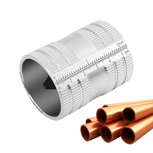 YRTUOP Starres Rohr-Entgratwerkzeug | Entgraten und Fasmaschine für Rohre | Edelstahl Entgratmaschine Zum Entgraten Und Fasen Für Wartung Reparatur Installation Metallverarbeitung Heimwerker von YRTUOP