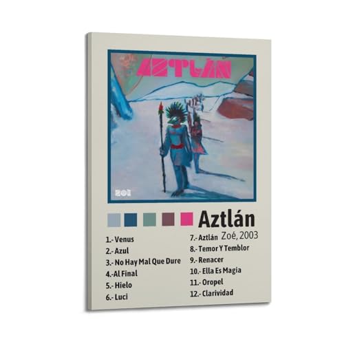YRTWR I WBRRB Aztlán Poster, Wandkunst, Design, Gemälde für Schlafzimmer, Filme, 30 x 45 cm, Rahmenstil von YRTWR I WBRRB