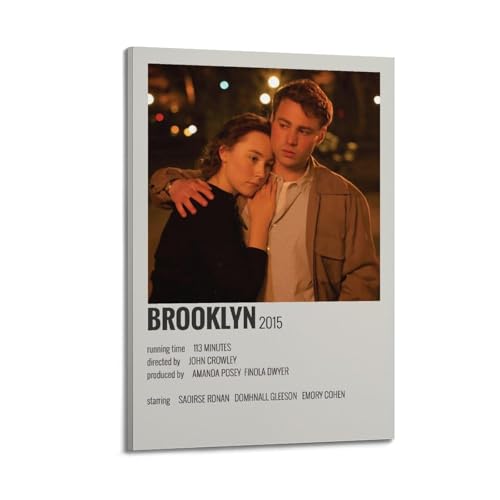 YRTWR I WBRRB Brooklyn Poster, Wandkunst, Design, Gemälde für Schlafzimmer, Filme, 30 x 45 cm, Rahmenstil von YRTWR I WBRRB