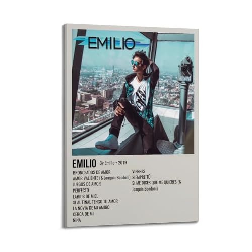 YRTWR I WBRRB Emilio Poster, Wandkunst, Design, Gemälde für Schlafzimmer, Filme, 30 x 45 cm, Rahmenstil von YRTWR I WBRRB