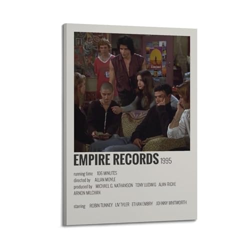 YRTWR I WBRRB Empire Records Poster, Wandkunst, Design, Gemälde für Schlafzimmer, Filme, 30 x 45 cm, Rahmenstil von YRTWR I WBRRB