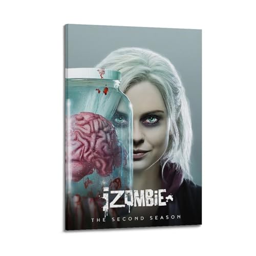 YRTWR I WBRRB IZombie-Poster, Wandkunst, Design, Gemälde für Schlafzimmer, Filme, 30 x 45 cm, Rahmenstil von YRTWR I WBRRB